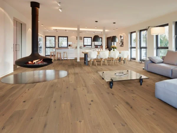 Woodbase Landhausdiele Eiche Verbier eiche verbier raum