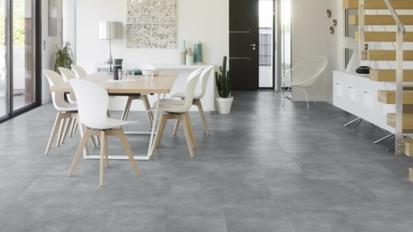 Gerflor LVT Designbelag C40 Bloom Uni Grey Solid Clic