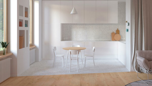 Tarkett Designboden I30 Terrazzo Classical Nero